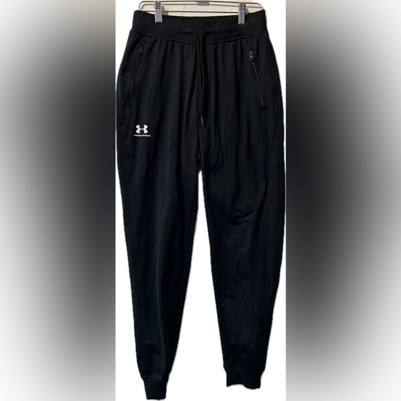 Men’s Black UA Sportstyle Joggers. Size S. - Picture 3 of 14